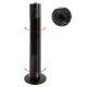Колонный напольный вентилятор Clatronic TVL 3770 Black